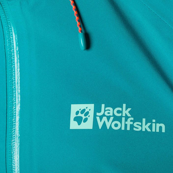 Куртка дощовик жіноча Jack Wolfskin Highest Peak блакитна 1115121_1281_001 8