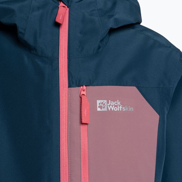 Куртка дощовик дитяча Jack Wolfskin Active Hike синя 1609251 3