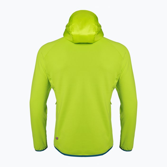 Куртка гібридна чоловіча Jack Wolfskin Routeburn Pro Hybrid зелена 1710511 6