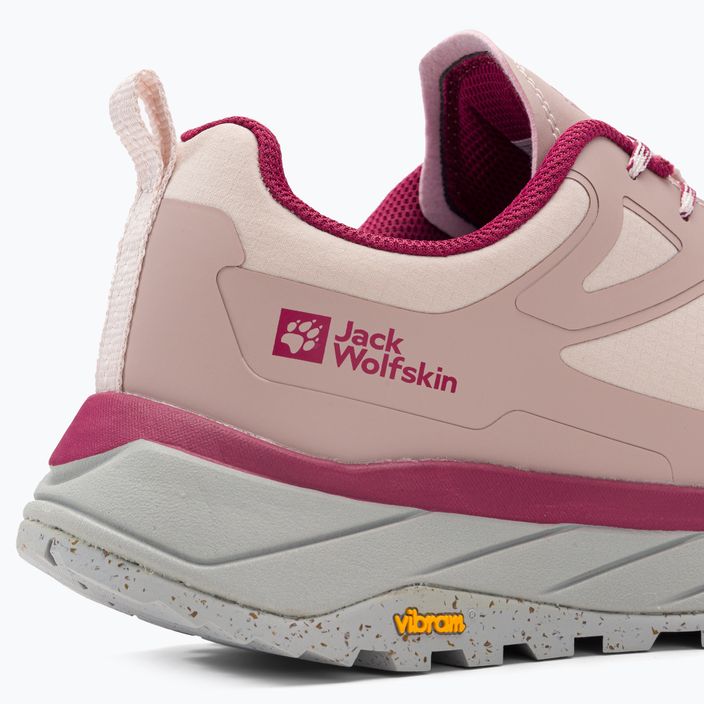 Взуття трекінгове жіноче Jack Wolfskin Terrashelter Low рожеве 4053831 8