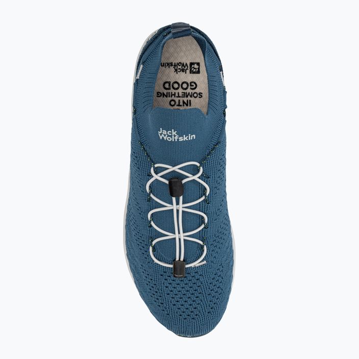 Взуття туристичне чоловіче Jack Wolfskin Spirit Knit Low блакитне 4056621_1274_105 6