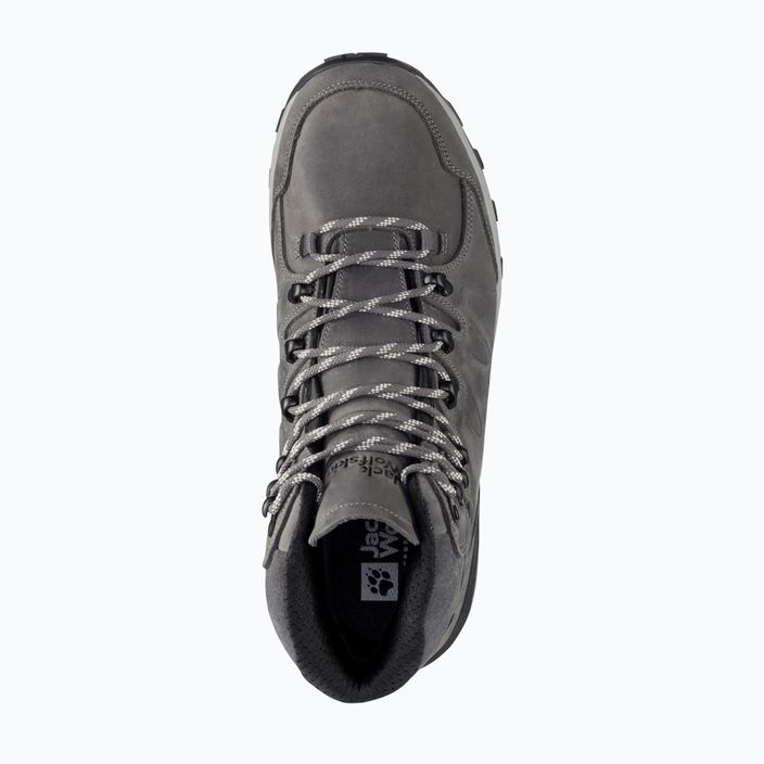 Чоловічі трекінгові черевики Jack Wolfskin Refugio Prime Texapore Mid slate grey 16