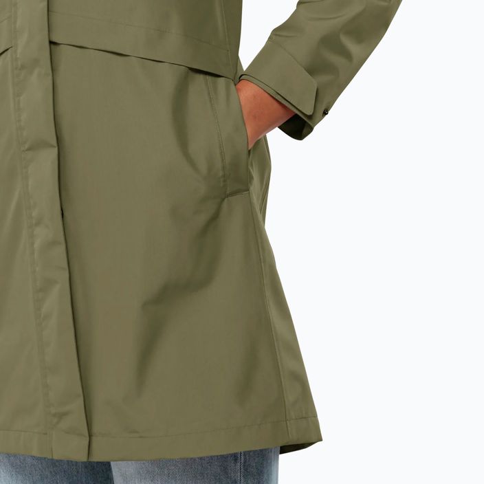 Плащ протидощовий жіночий Jack Wolfskin Cape West Coat bay leaf 6