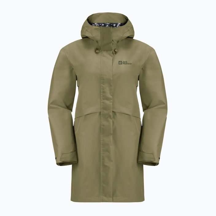 Плащ протидощовий жіночий Jack Wolfskin Cape West Coat bay leaf 7