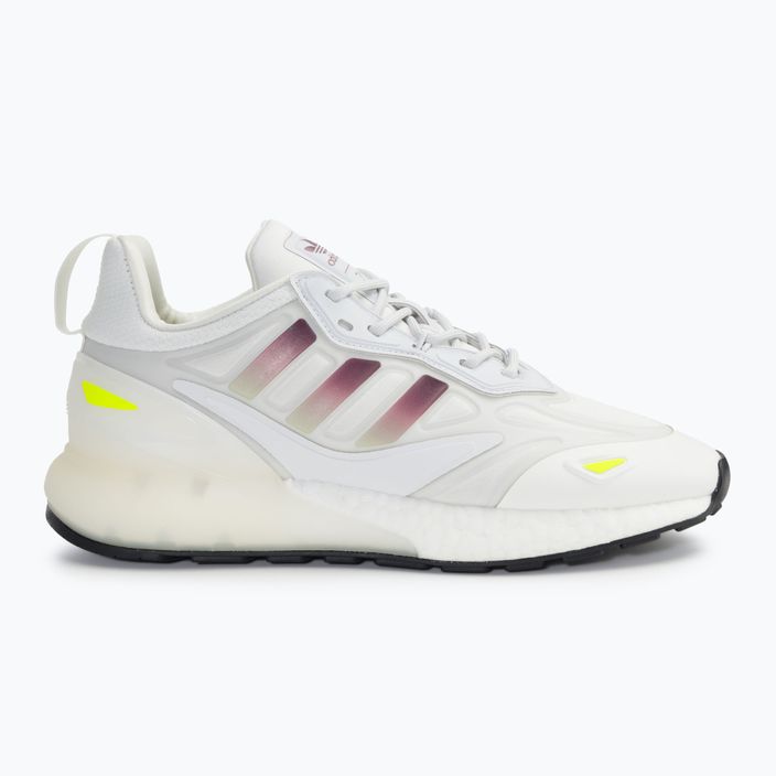 Кросівки дитячі adidas ZX 2K Boost 2.0 crystal white/solar yellow/off white 2