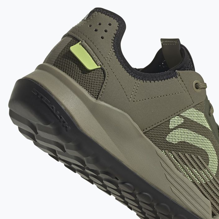 Велотуфлі платформи чоловічі adidas FIVE TEN Trailcross LT focus olive/pulse lime/orbit green 10