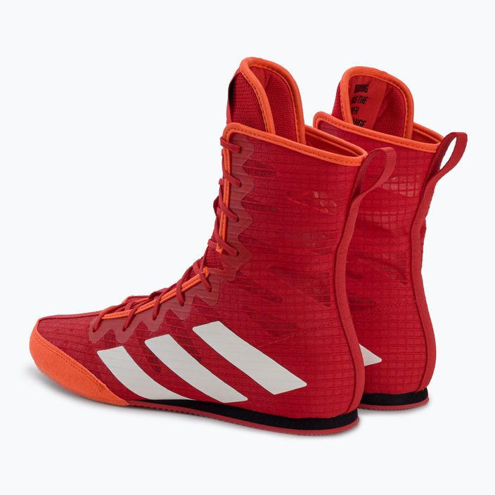 Кросівки боксерські чоловічі adidas Box Hog 4 червоні GW1403 3