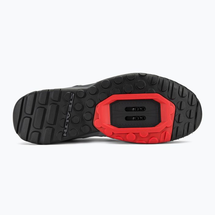 Велотуфлі  MTB чоловічі adidas FIVE TEN Trailcross Pro Clip In grey five/core black/red 6