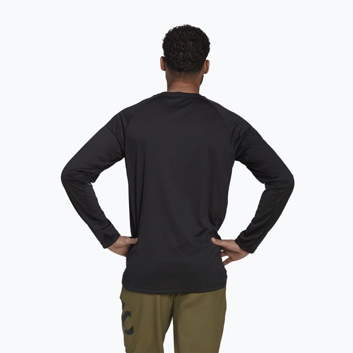 Лонгслів велосипедний чоловічий adidas FIVE TEN Long Sleeve Jersey black 2