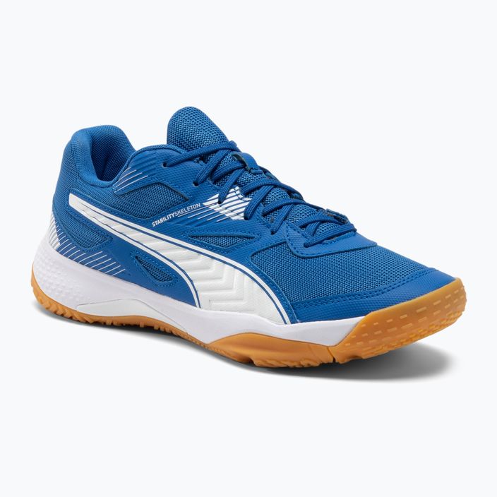 Кросівки волейбольні PUMA Solarflash II блакитно-білі 106882 03