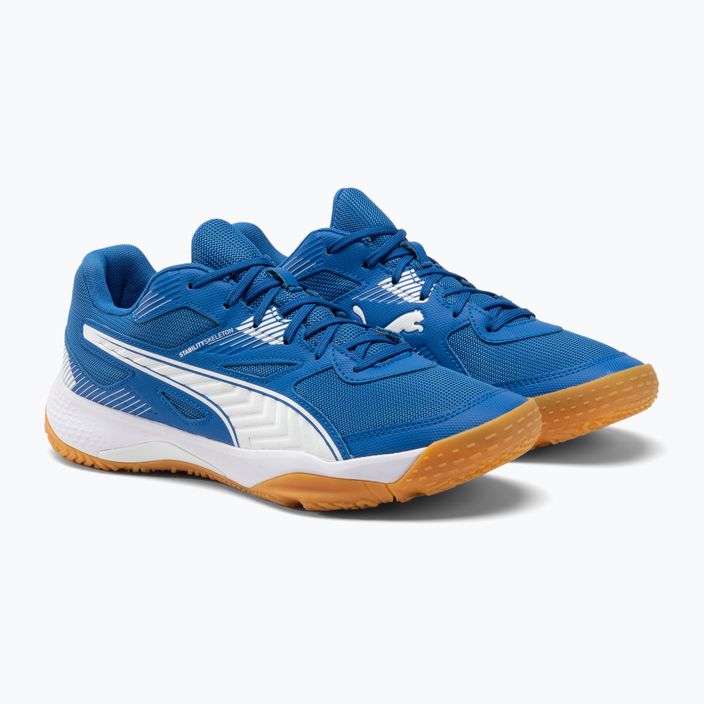 Кросівки волейбольні PUMA Solarflash II блакитно-білі 106882 03 4