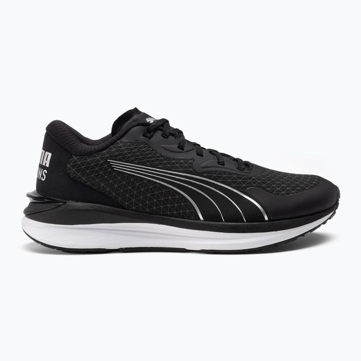 Кросівки для бігу жіночі PUMA Electrify Nitro 2 WTR чорно-сріблясті 376897 01 2