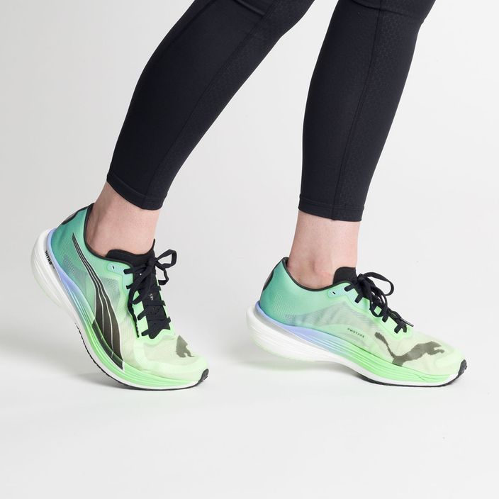 Кросівки для бігу жіночі PUMA Deviate Nitro Elite 2 зелені 377787 01 2