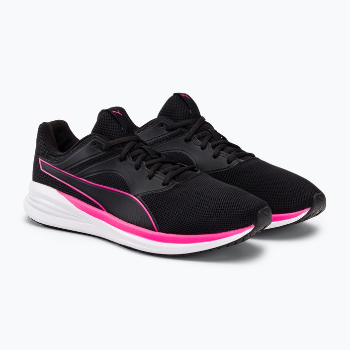 Кросівки для бігу  PUMA Transport чорно-рожеві 377028 19 4