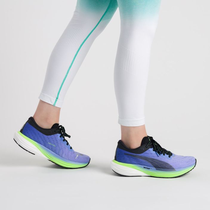 Кросівки для бігу жіночі PUMA Deviate Nitro 2 блакитні 376855 10 2
