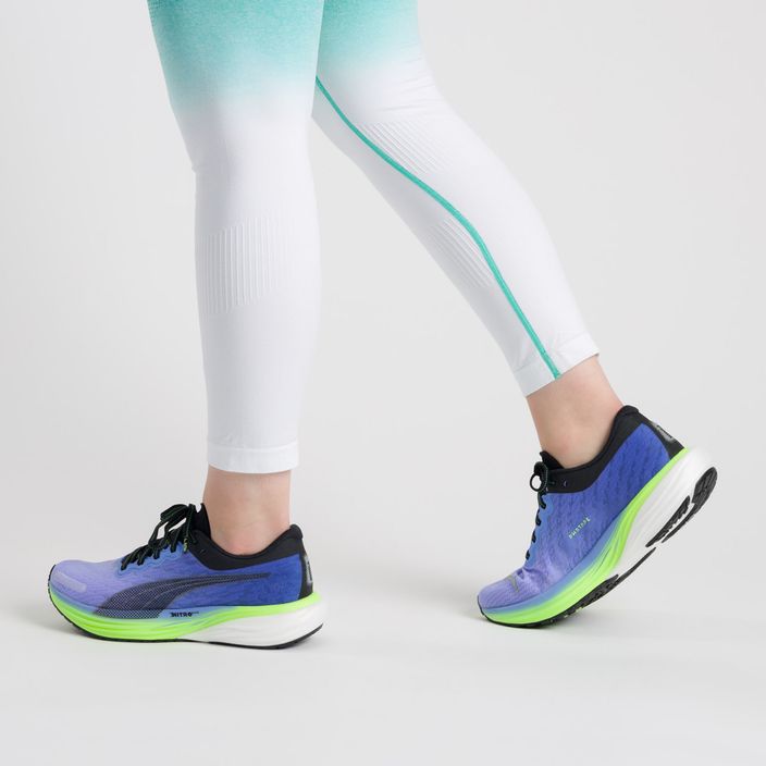 Кросівки для бігу жіночі PUMA Deviate Nitro 2 блакитні 376855 10 3