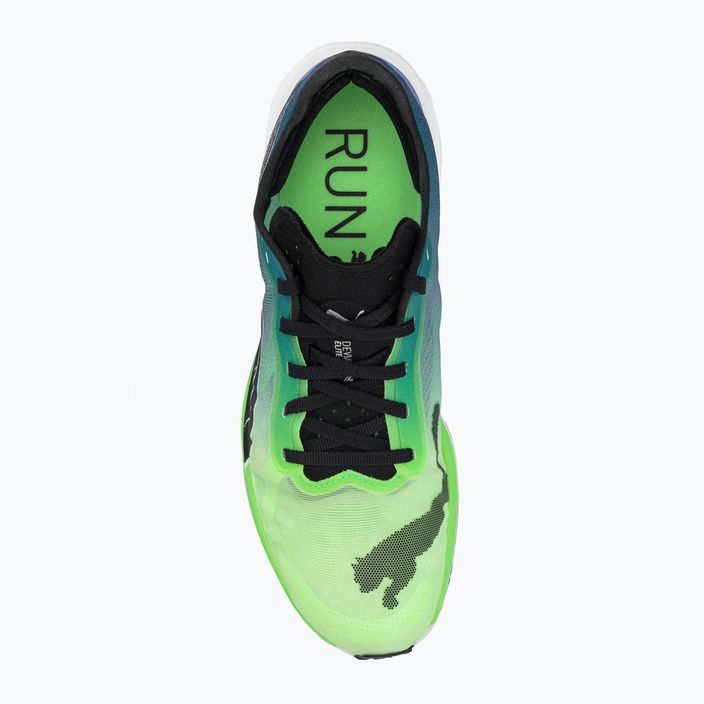 Кросівки для бігу чоловічі PUMA Deviate Nitro Elite 2 зелені 377786 01 6