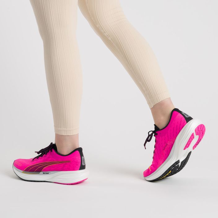 Кросівки для бігу жіночі PUMA Deviate Nitro 2 рожеві 376855 13 3
