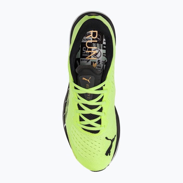 Кросівки для бігу чоловічі PUMA Velocity NITRO 2 Run 75 fast yellow/puma black 6