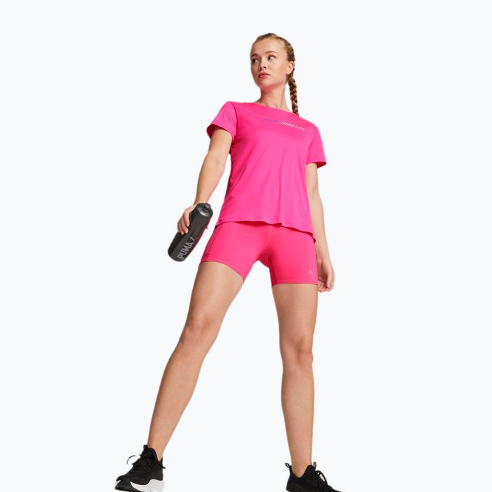 Легінси для бігу жіночі PUMA Run Favorite Short рожеві 523177 24 3