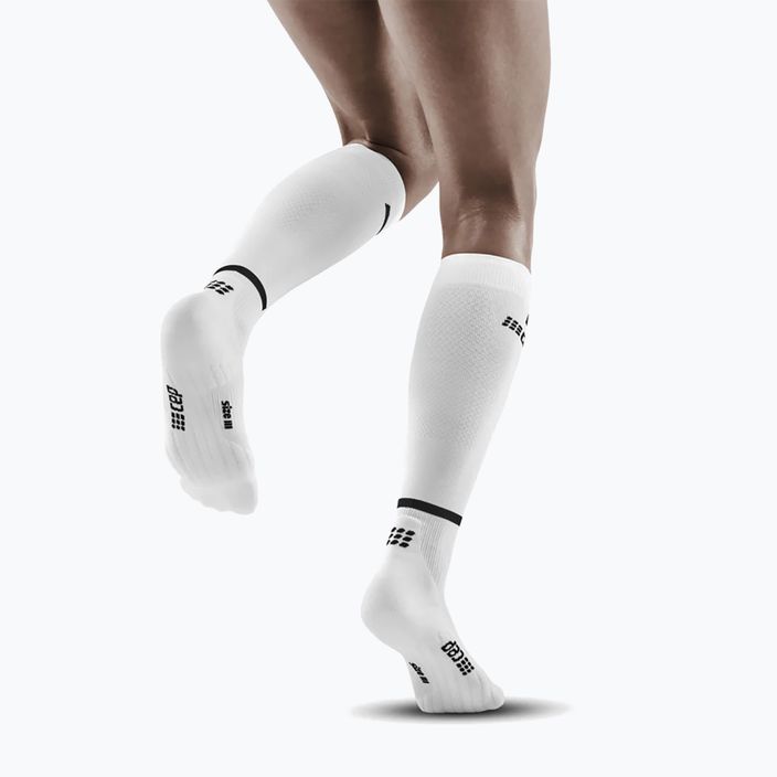 Шкарпетки компресійні бігові жіночі CEP Tall 4.0 white 5