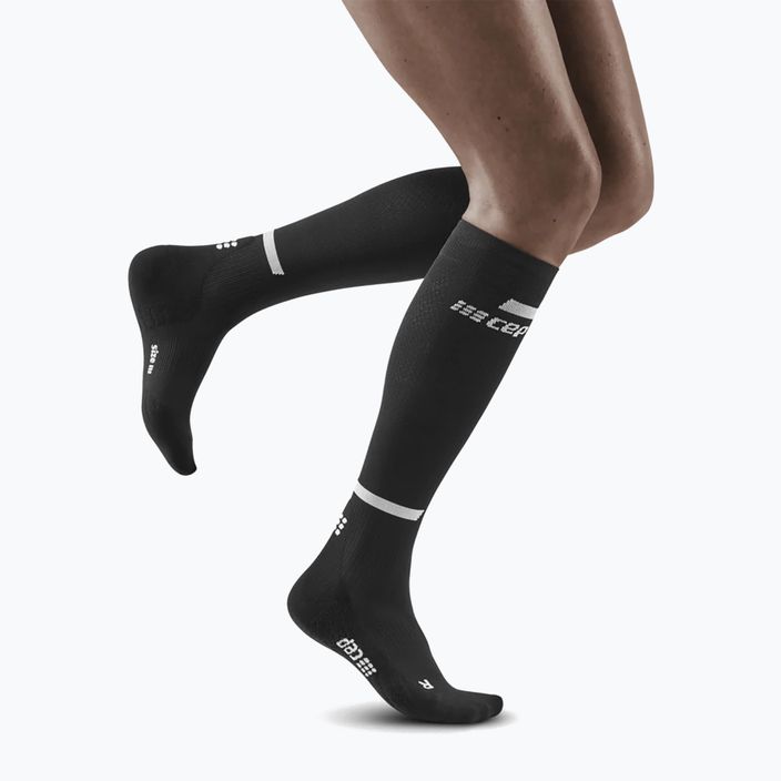 Шкарпетки компресійні бігові жіночі CEP Tall 4.0 black 4