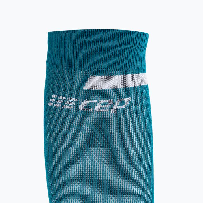 Шкарпетки компресійні бігові чоловічі CEP Tall 4.0 petrol/dark red 5