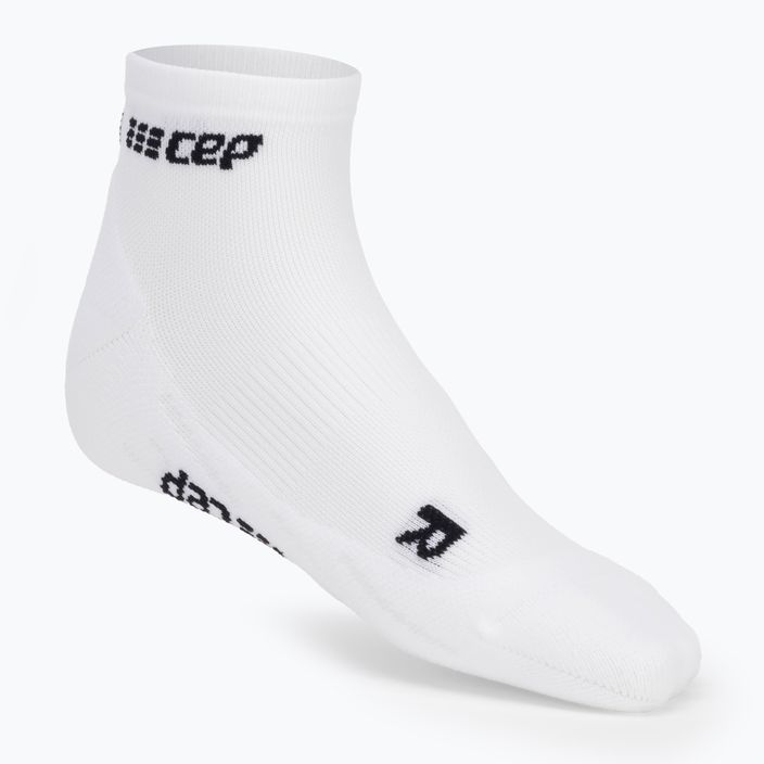 Шкарпетки компресійні бігові жіночі CEP 4.0 Low Cut white 2