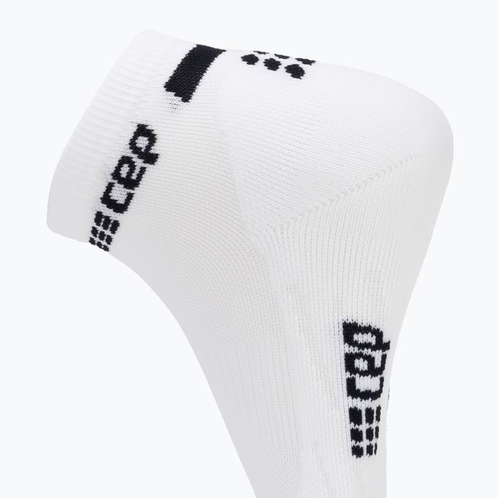 Шкарпетки компресійні бігові жіночі CEP 4.0 Low Cut white 4