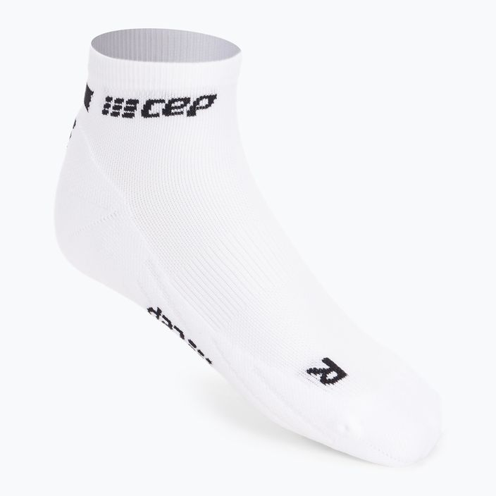 Шкарпетки компресійні бігові чоловічі CEP 4.0 Low Cut white 2