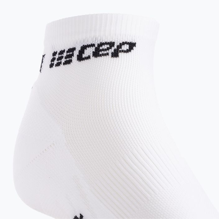 Шкарпетки компресійні бігові чоловічі CEP 4.0 Low Cut white 4