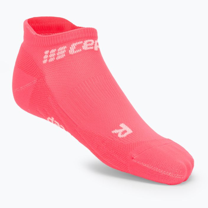 Шкарпетки компресійні бігові жіночі CEP 4.0 No Show pink 2