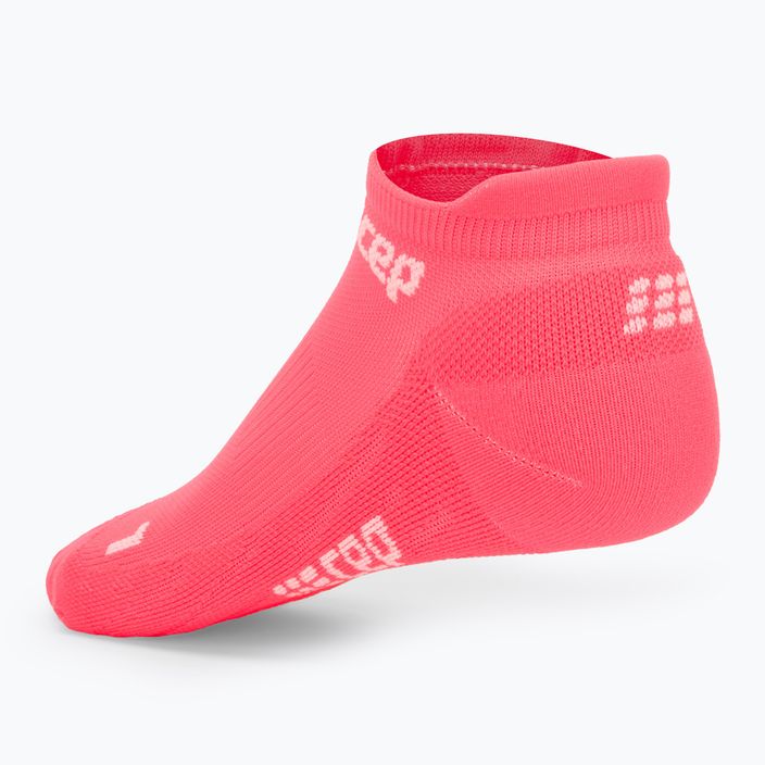 Шкарпетки компресійні бігові жіночі CEP 4.0 No Show pink 3