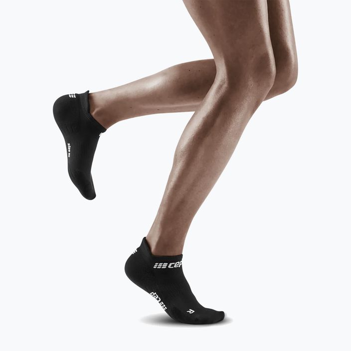 Шкарпетки компресійні бігові жіночі CEP 4.0 No Show black 5
