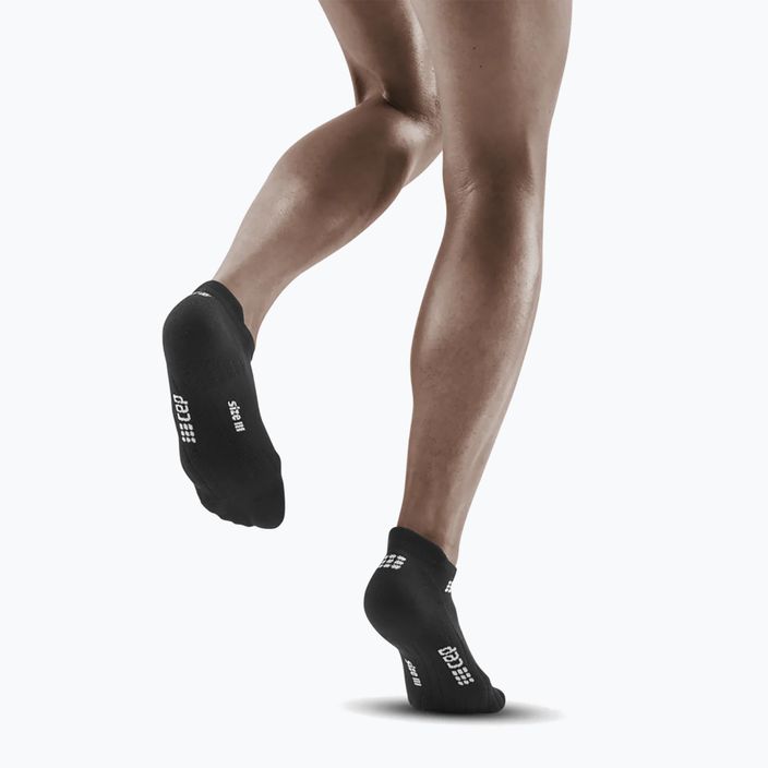Шкарпетки компресійні бігові жіночі CEP 4.0 No Show black 6