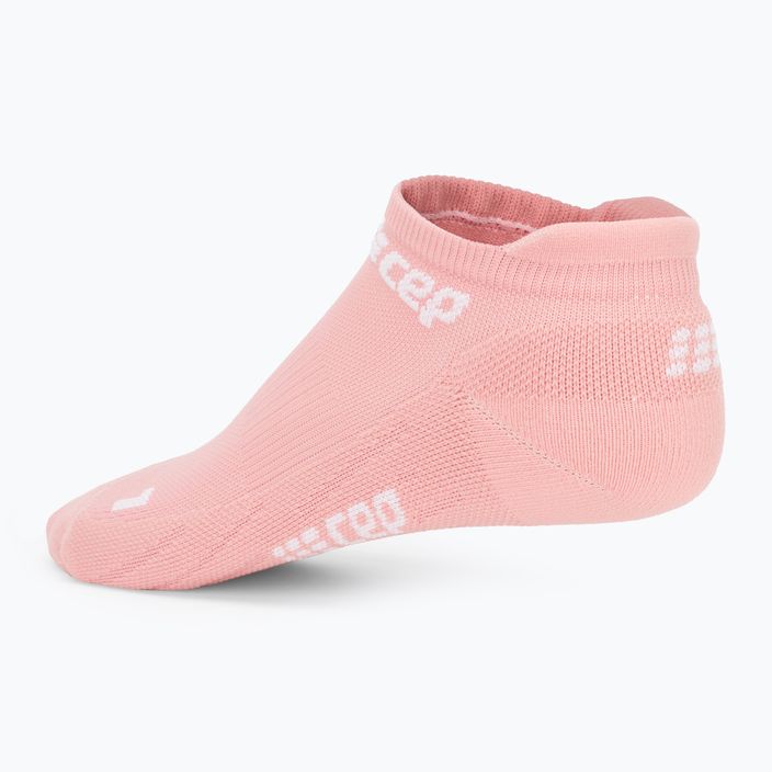 Шкарпетки компресійні бігові жіночі CEP 4.0 No Show rose 3
