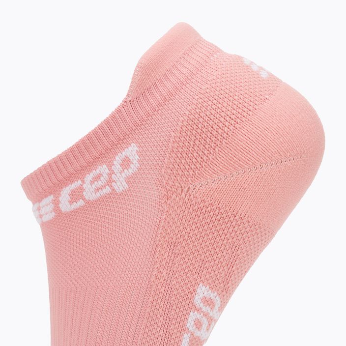 Шкарпетки компресійні бігові жіночі CEP 4.0 No Show rose 4