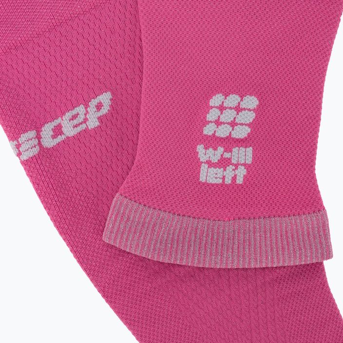Жіночі компресійні бандажі на литки CEP Ultralight pink/light grey 3