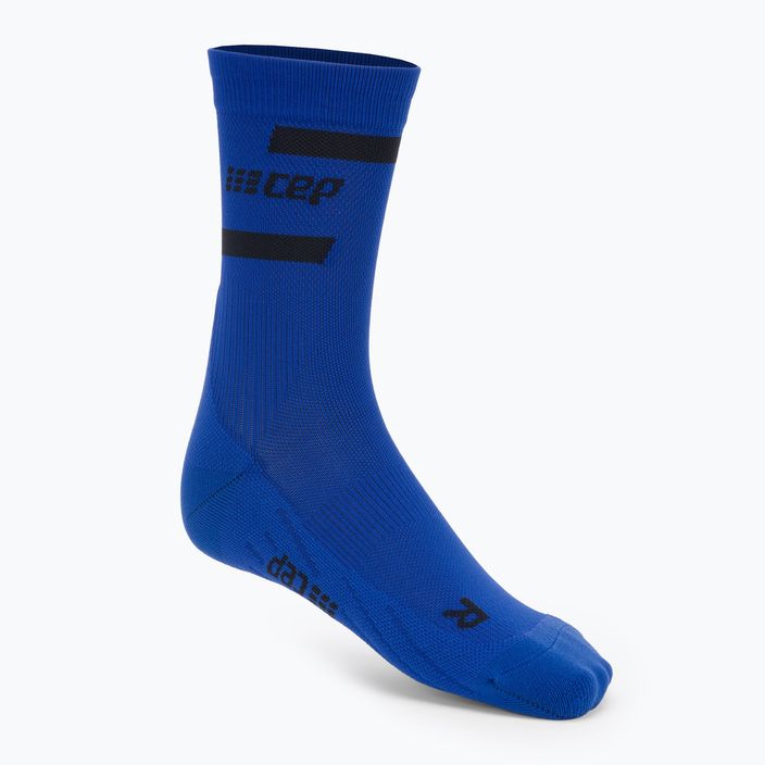 Шкарпетки компресійні бігові чоловічі CEP 4.0 Mid Cut blue 2