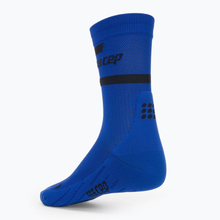 Шкарпетки компресійні бігові чоловічі CEP 4.0 Mid Cut blue 3