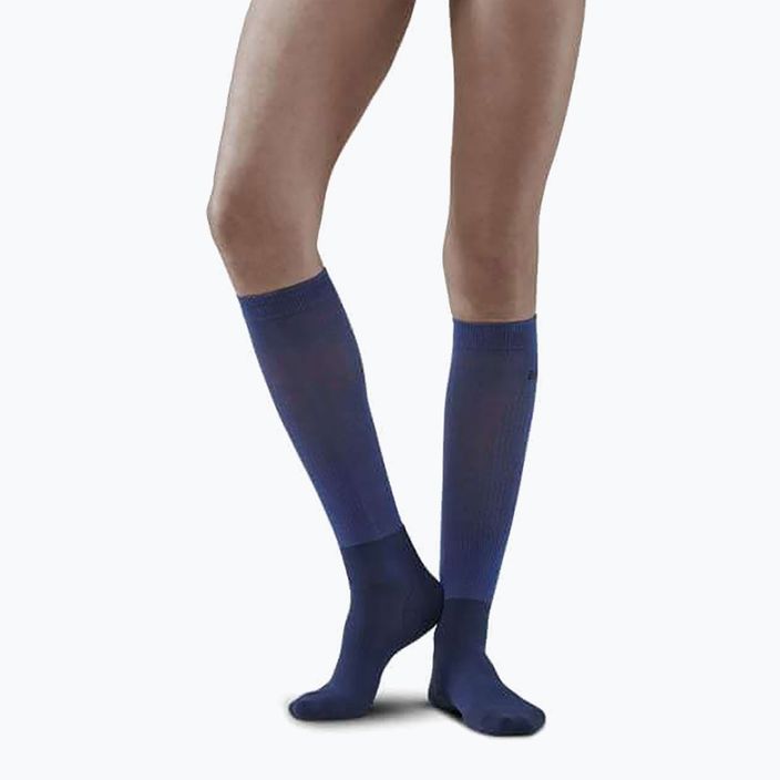 Шкарпетки компресійні жіночі CEP Infrared Recovery blue 7