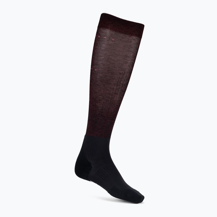 Шкарпетки компресійні жіночі CEP Infrared Recovery black/red 5