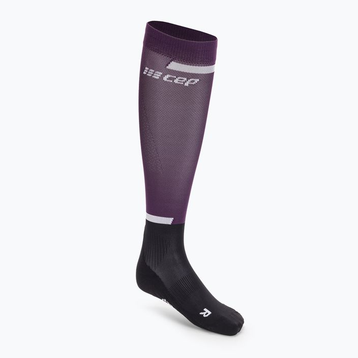 Шкарпетки компресійні бігові жіночі CEP Tall 4.0 violet/black 2
