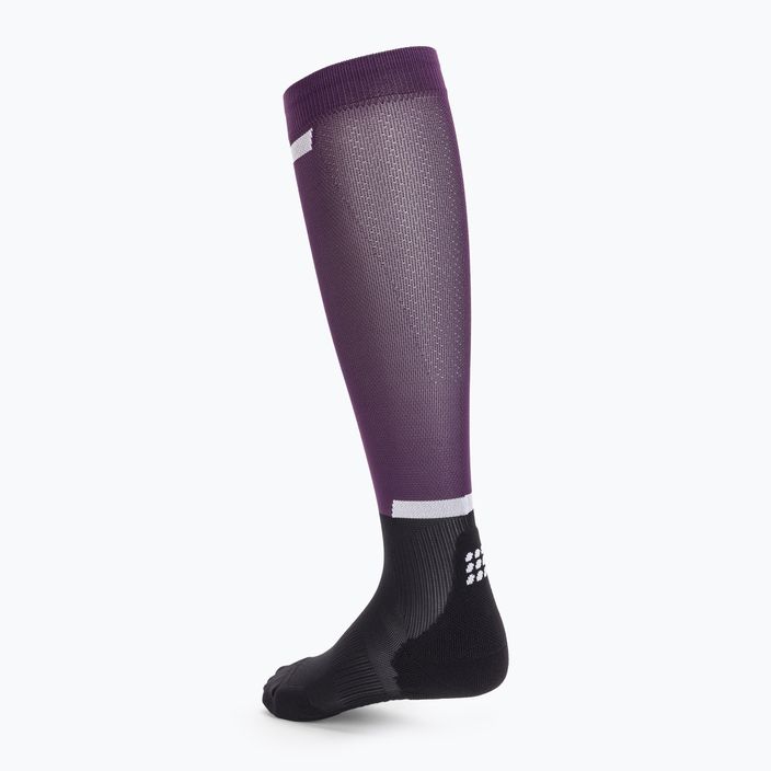 Шкарпетки компресійні бігові жіночі CEP Tall 4.0 violet/black 3