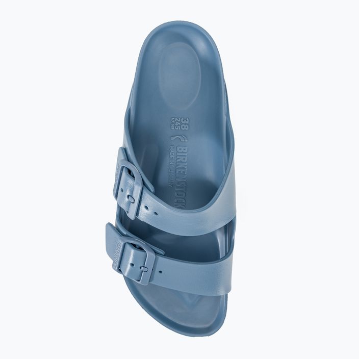 В'єтнамки BIRKENSTOCK Arizona EVA Вузькі елегантні сині шльопанці 5