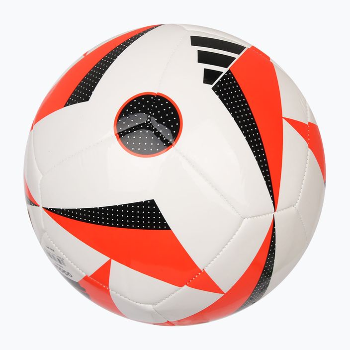 М'яч футбольний adidas Fussballiebe Club white/solar red/black розмір 4 4