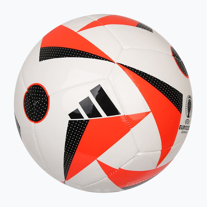 М'яч футбольний adidas Fussballiebe Club white/solar red/black розмір 5 2