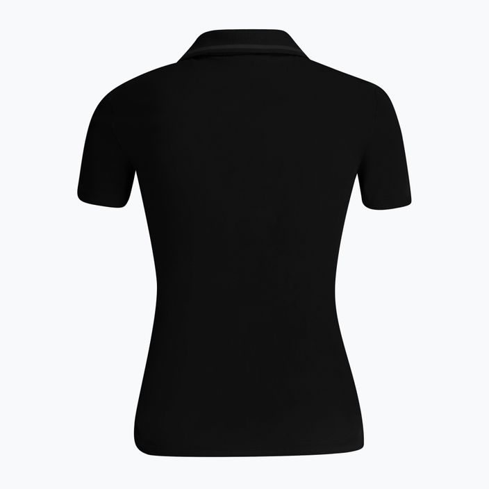 Жіноча футболка-поло FILA Leuben чорна 6
