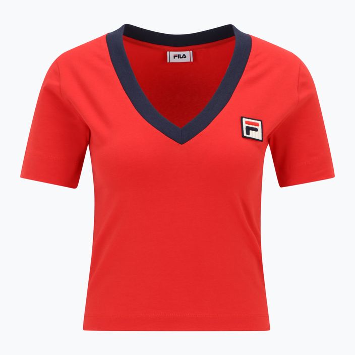 Жіноча футболка FILA Ludhiana true red 5