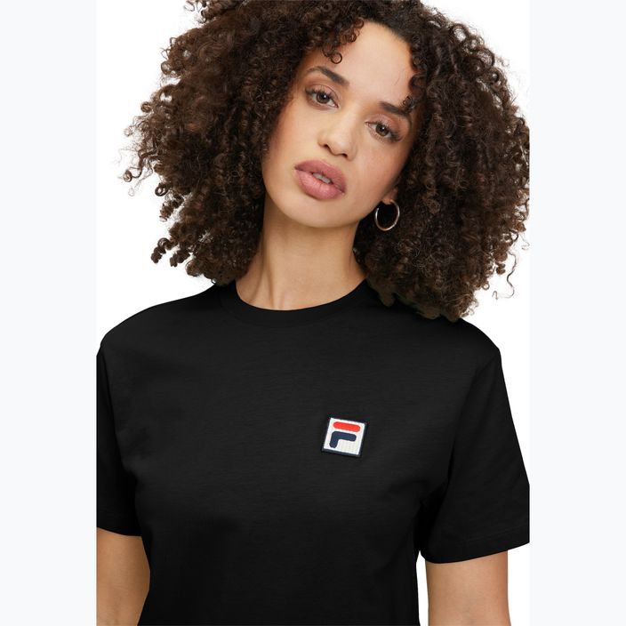 Жіноча футболка FILA Liebstadt чорна 4
